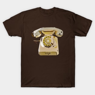 Old, last century telephone T-Shirt